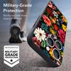 Etui do iPhone 17 Pro Max Kolorowy Wzór Malarstwo Olejne Kwiaty Róż Magnetyczne Dla Magsafe Miękkie Etui Do iPhone 16 15 14 13 Pro Max 17E 16E