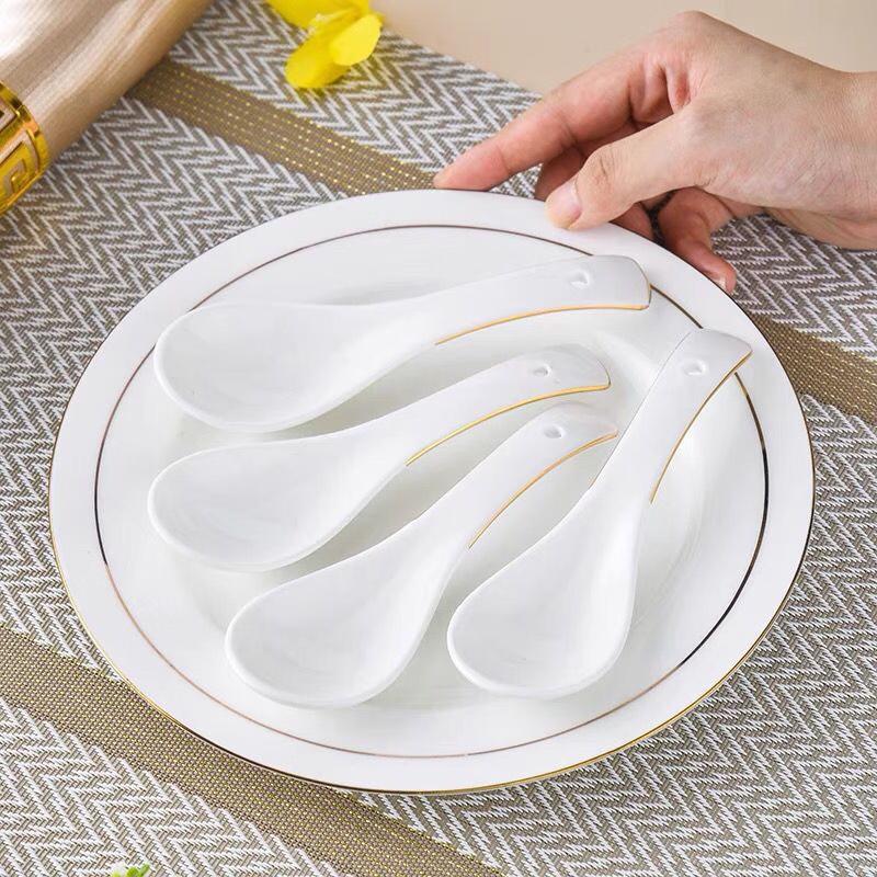 Ceramic Soup Spoons