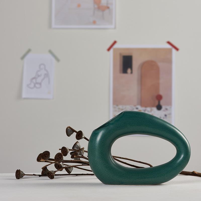 Keramické vázy Bytové doplňky Řemesla Porcelánové vázy Dekorace Bytové doplňky Moderní Minimalistický