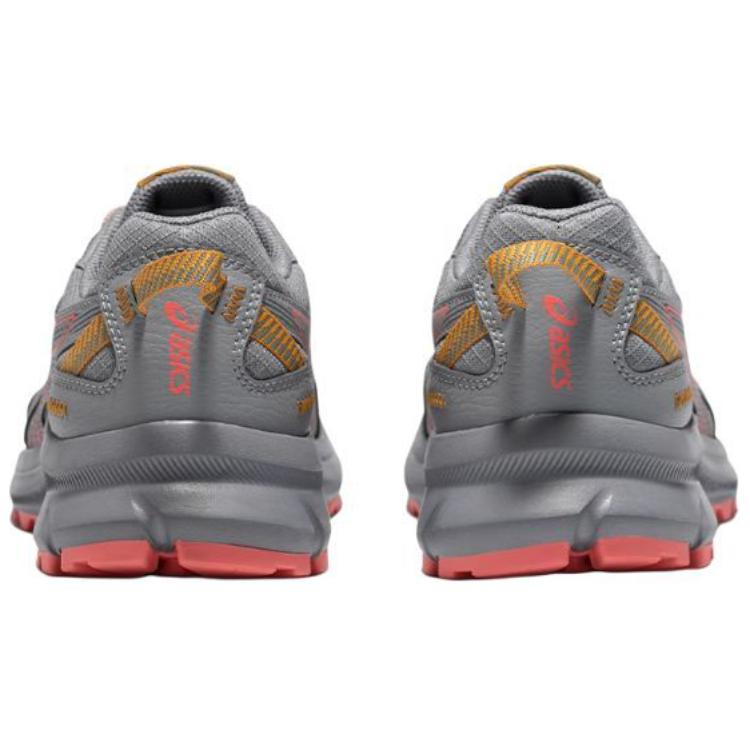 New Asics Trail Scout 2 Low Top Trail Running Shoes Women's Gray Orange 1012B039-022