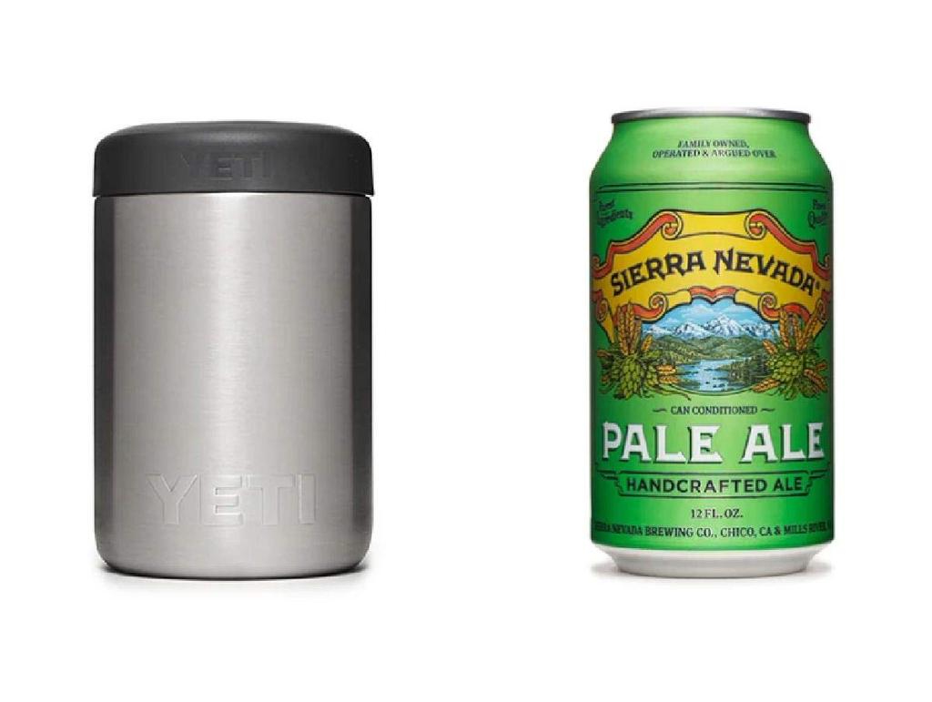 YETI Rambler Colster Can 12 White 2.0 Cooler, oz., [Used]
