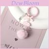 Keychain Phone Charm With Colorful Ball Decoration For Girls And Teens