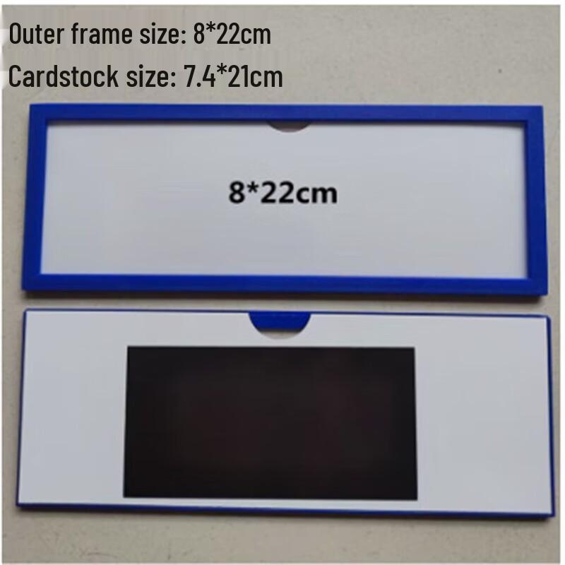 WEZHO Strong Magnetic Shelf & Filing Cabinet Labels