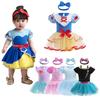 Princess Style Halloween Short Sleeve Baby Romper Bodysuit