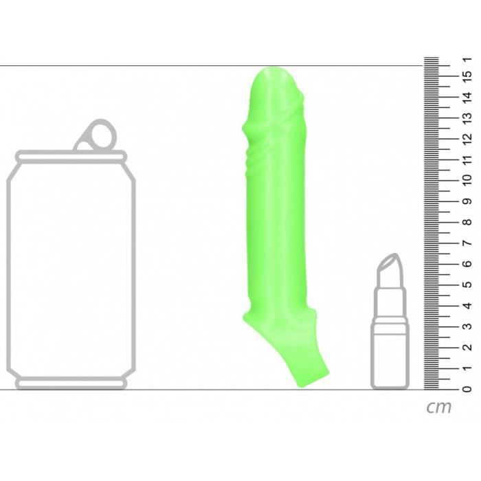 Gaine Phosphorescente - Ouch - 14,5 Cm - TPE Souple - Mixte - Adulte