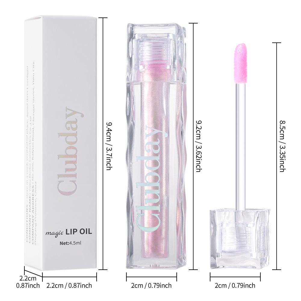 Feuchtigkeitsspendender und pflegender Lippenstift, fruchtiger Lippen-Gloss, langanhaltende Feuchtigkeit, temperaturverändernder Lippen-Glanz, Spiegeleffekt, wässriges Lippenöl