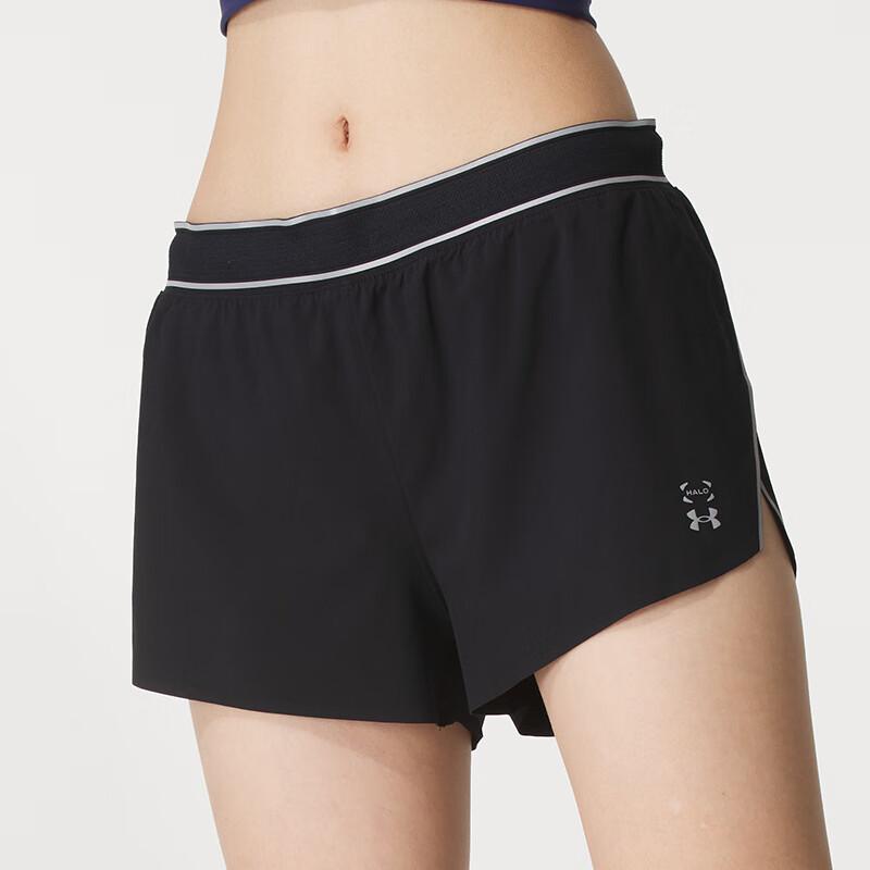Under Armour Halo Run Breathable Fashion Simple Trendy Aesthetic Sports Shorts Women Shorts 6004022-001