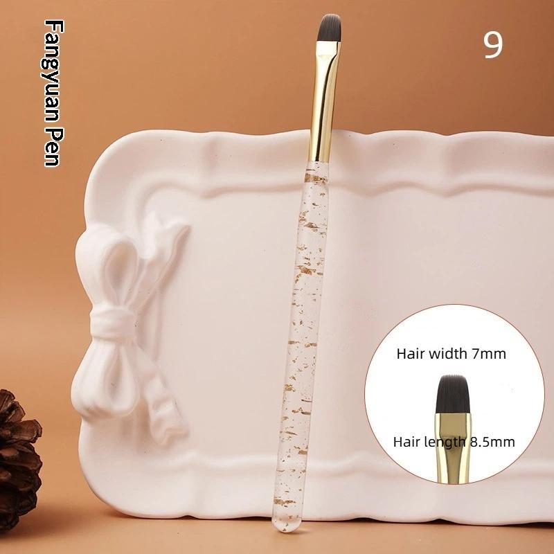 

1Pcs Nail Brush Set Detail Work Pens Stylish Acrylic Handles Gel Nail Art Fine Line Painting Professional Home Use Manicure Tool 9