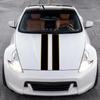 2PCS Car Engine Hood Long Stripe Stickers Waterproof Self-adhesive Vinyl Decals PVC Car Bonnet Decoration Stickers Accessories