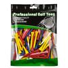 100pcs Multicolor Wood Golf Tees 42mm54mm70mm 83mm4 Sizes Golf Sport Accessories