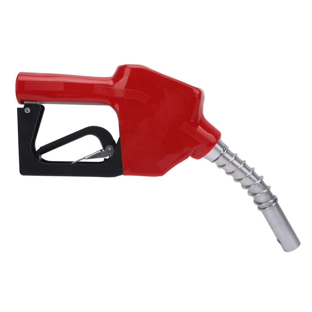 Automatic Shut Off Fuel Nozzle Multifunctional Red Gas Fuel Refilling Nozzle for Petrol Gasoline Kerosene 24mm