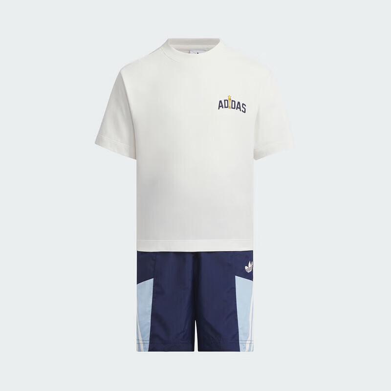 Adidas Boys  JV5173 T-Shirt and Shorts Set 122