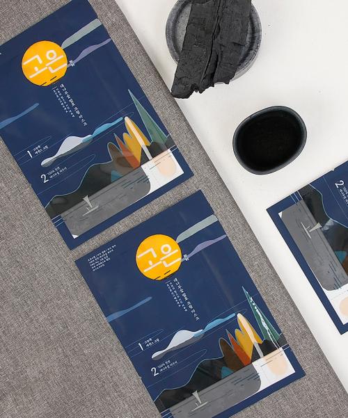 Daycell Cosmetics Goeun Bamboo Charcoal Fermentation Cream Wash-Off Pore Care Mask Pack * 4 Sheets NONE