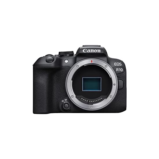 Canon EOS R10 Mirrorless Vlog Camera, 24.2MP, 4K Video, DIGIC X Image Processor, High-Speed Shooting