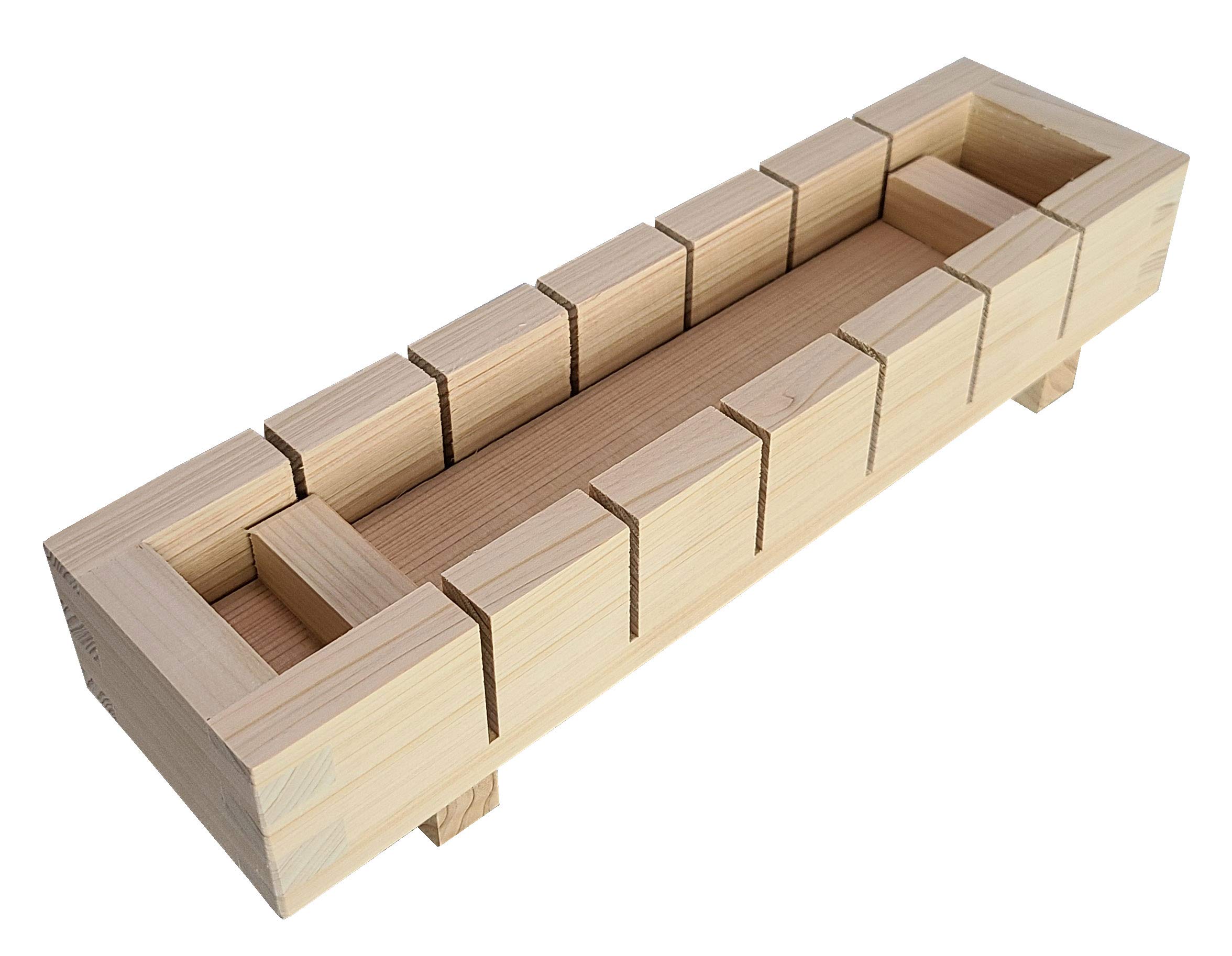 

Пресс для суши Umezawa Хиноки Натуральный Сделано в Японии Форма, 7 разрезов, Деревянный, (Кипарис), Материалы, Ресторан, Кухня, Посуда, Вечеринка, Событие,