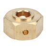4PCS Brass 12Mm Hex Wheel Hub Adapter For YK4102 YK4103 YK4082 YK6101 Yikong RC Crawler Car Upgrade Parts
