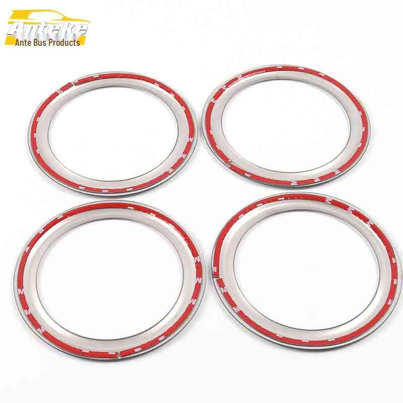 Zotye T600 Stainless Steel Car Door Speaker Ring Cover