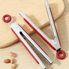 Stainless Steel Silicone Peanut Shelling Pliers Manual Fast Shelling Pecans Walnuts Hazelnuts Almonds Nuts For Kitchen Tool