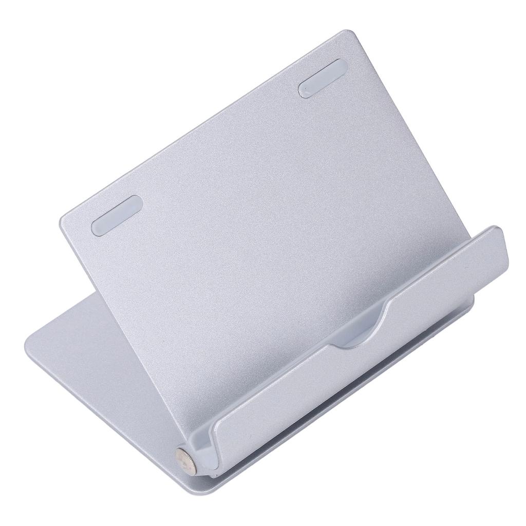 Handy-Ständer Silber kleine tragbare 360 Grad Rotation einstellbare Klapp Aluminiumlegierung Zelle Ph