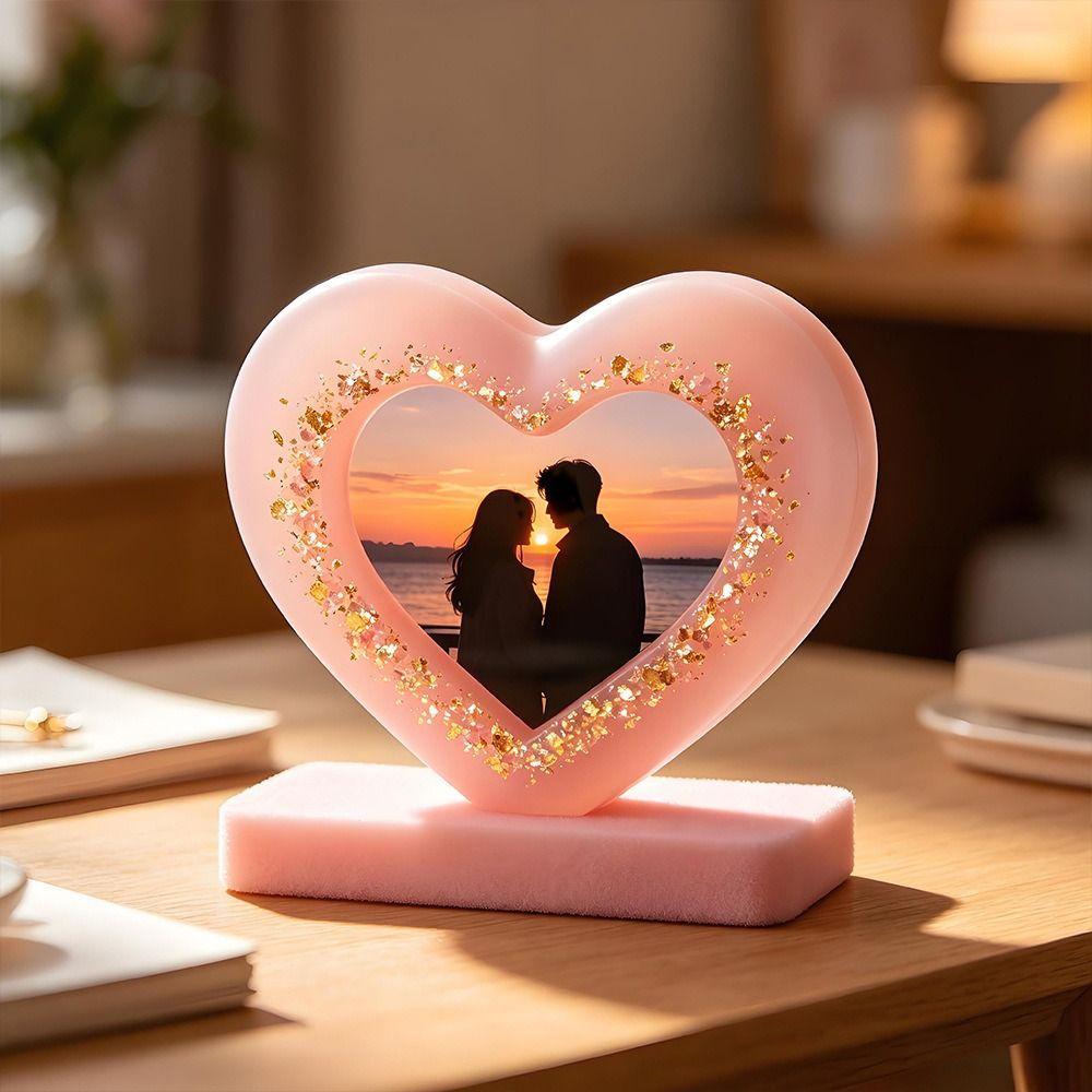 Durable Silicone Mold Heart Shape Crafts Casting Molds Resin Mold  Valentine's Day Gift