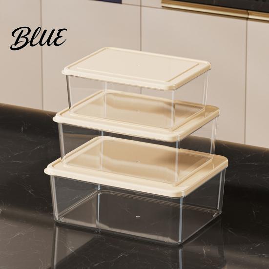 Refrigerator Organizer Container Storage Box with Lid