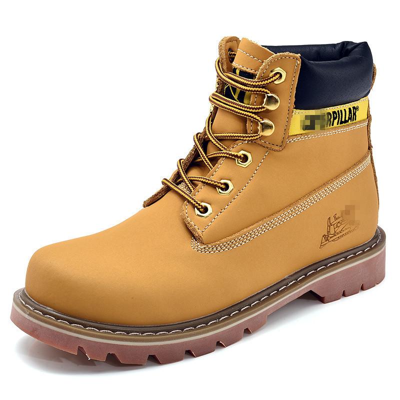 New classic leather Martin boots men's and women's shoes couple high-top shoes rhubarb boots cargo shoes boots boots door