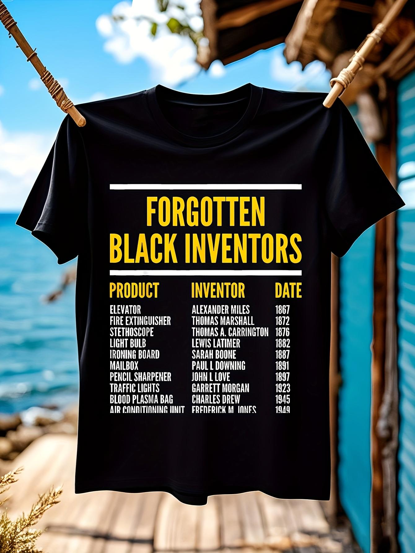 Forgotten Black Inventors Tshirt - Black History Month Te... XXXL