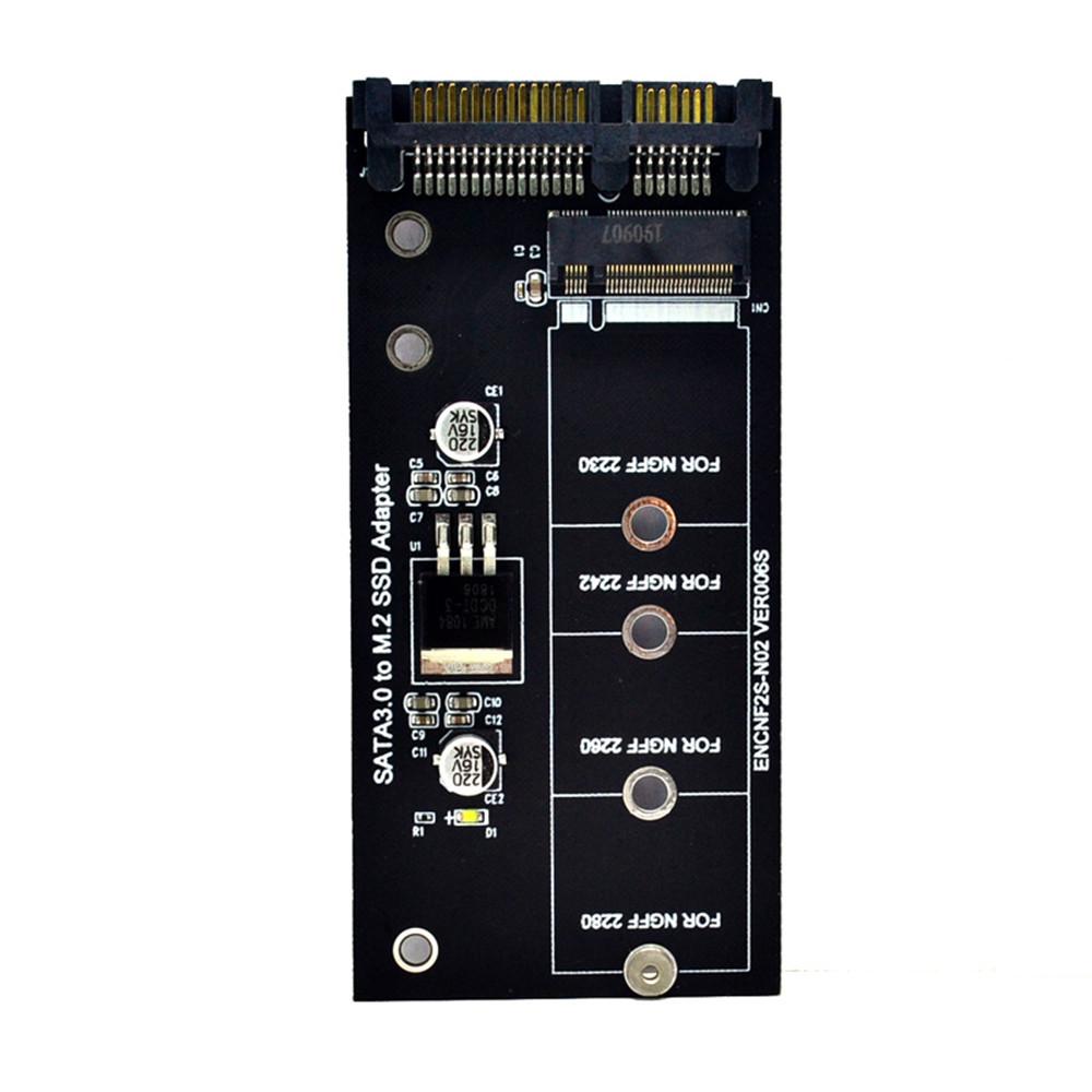 B Key M.2 NGFF SSD to SATA 3.0 Adapter Converter Card for PC Laptop