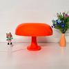 Modern Orange Mushroom Lamp for Bedroom & Living Room Decor - Korean Style