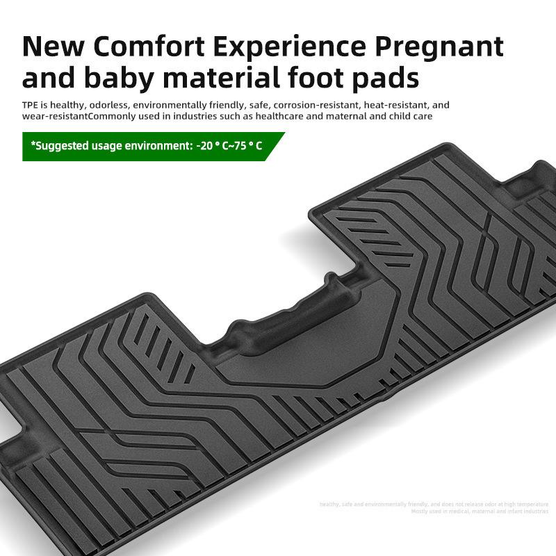 All-Weather TPE Floor Mats & Trunk Mat for 20-24 MG EP RHD Cars