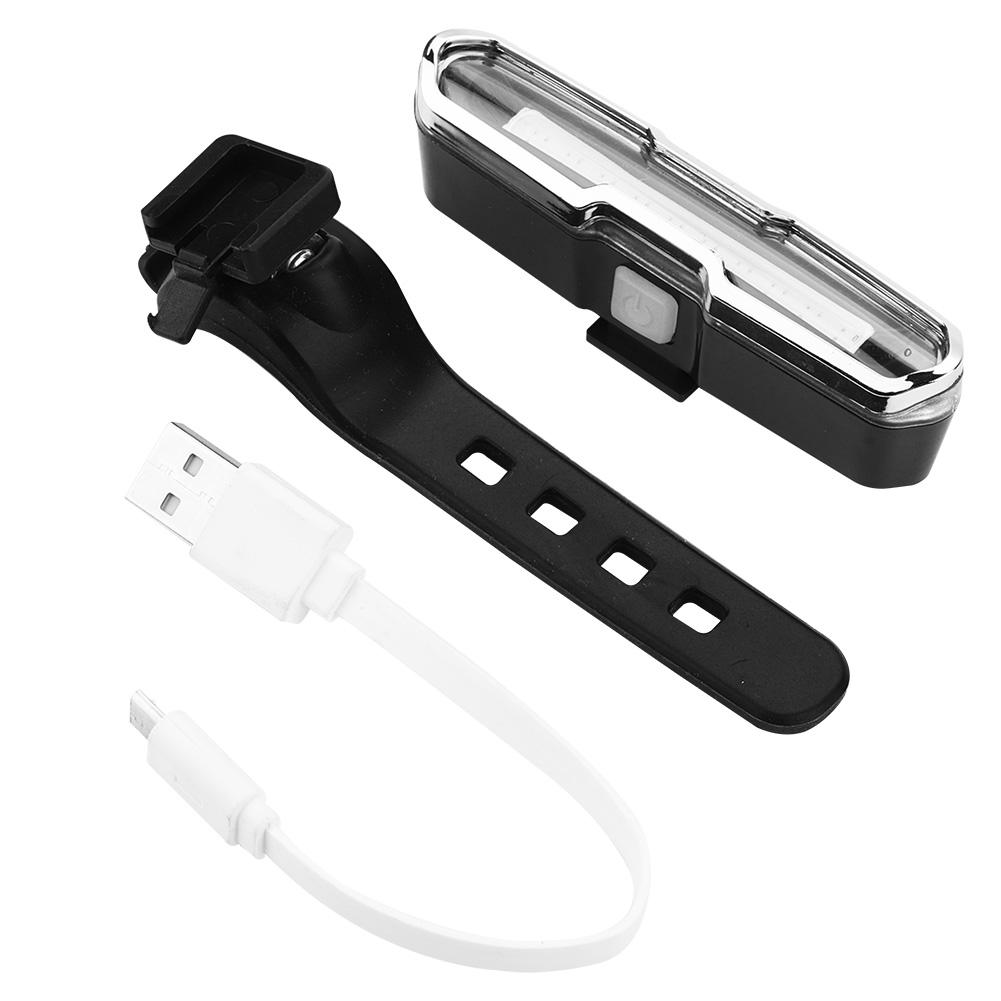 USB Rechargeable LED Cycling Mountain   Warning Rear Tail Light
