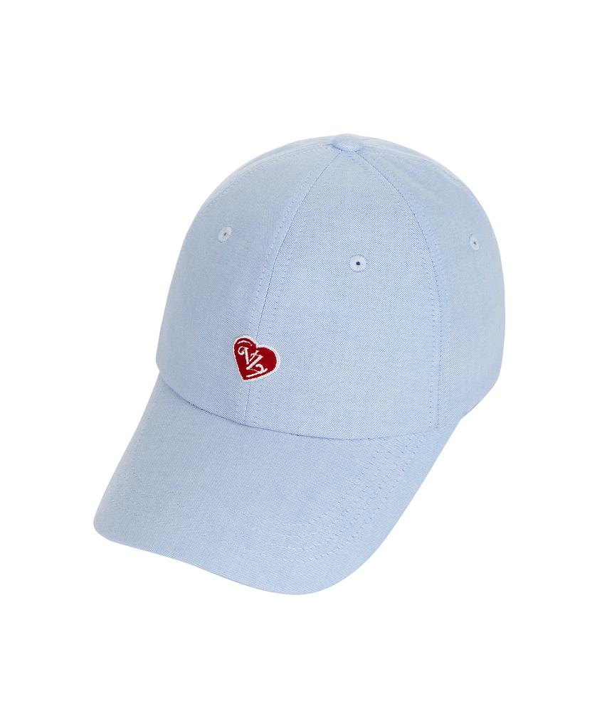 Bajal Heart Logo Oxford Oversized Ball Cap (3 Colors)