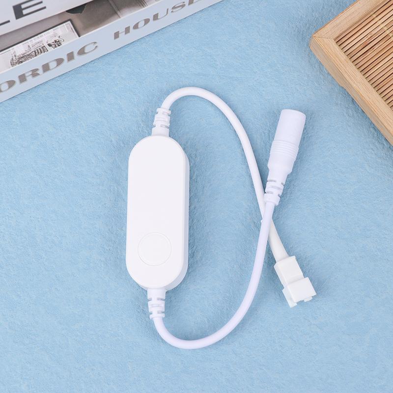 

1 шт. Попередньо спалахнув Wled 5 В 12 В Ws2812B Ws2811 Sk6812 Tm1814 Контролер світлодіодної стрічки Контролер світлодіодної стрічки білий