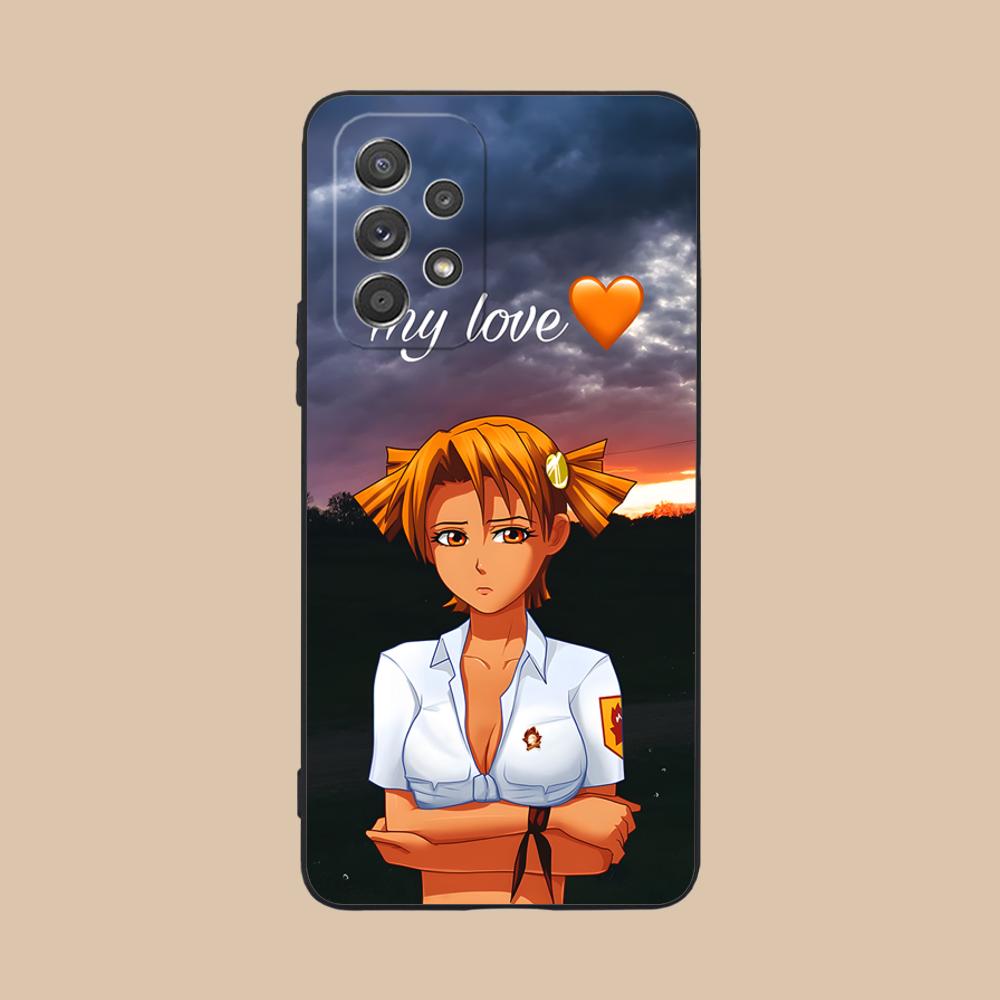 Everlasting Summer Alisa Matte Mobile Phone Case for Samsung Galaxy M55 54 42 35 34 33 32 23 22 15 14 13 12 F55 5G Cover