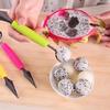 Watermelon Melon Fruit Baller Carving Ice Cream Melon Scoop Carver Craft Ball