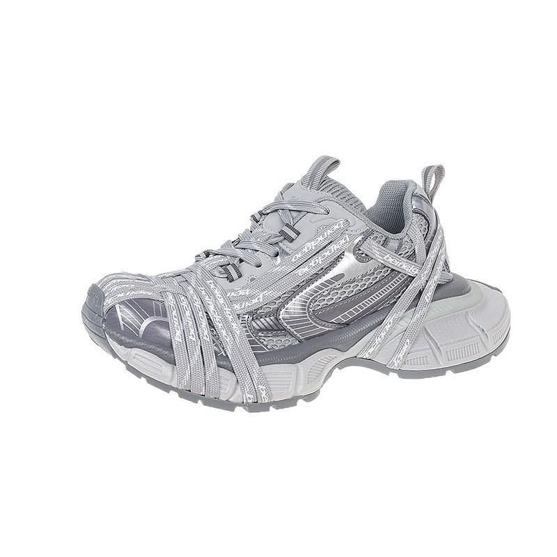 Evropské 2025 raný podzim nové popruhy Spider-Man platforma Pařížské tátovy boty dámské staré retro ležérní sportovní boty