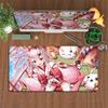 Anime Non-slip Rubber Mouse Pads Large Gamer Desktop Cabinet Carpets Hololive Nakiri Ayame Mauspad Office XXL Gaming Accessories