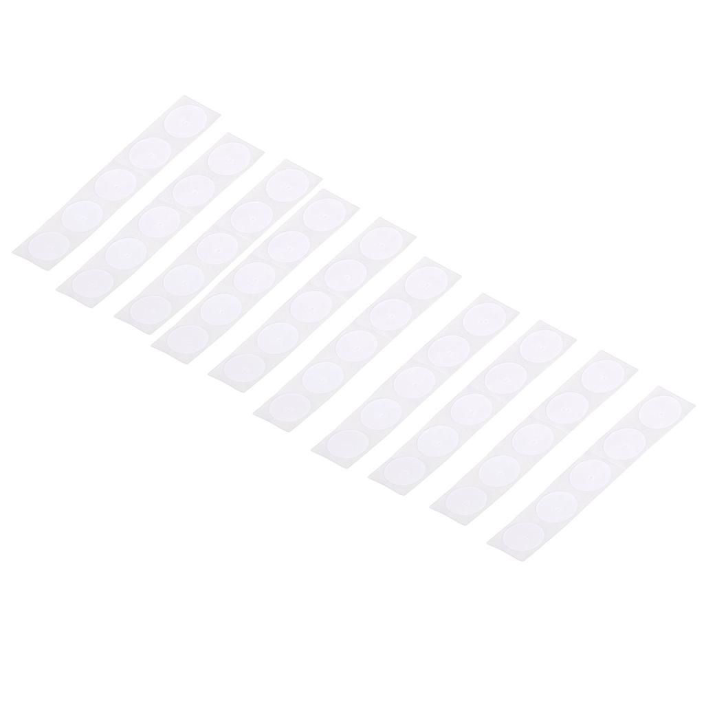 50Pcs 13.56MHz NFC RFID Sticker Tag 504 Byte Repeatable Written High Frequency IC UID Label 25mm 1in Diameter