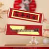 Wedding Hand-Pulled Flag Banner for Bride Door-Blocking Game and Engagement Photo Props
