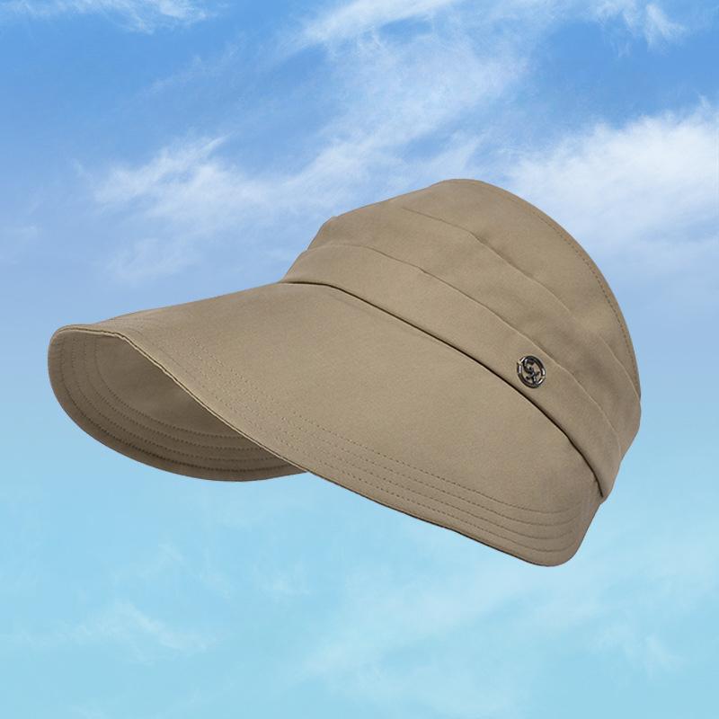 

Женская модернизированная версия цилиндра с завязкой и мундштуком, солнцезащитная кепка, летняя уличная кепка с защитой от ультрафиолета для рыбалки и мотоцикла One Size（55-60cm） дубильная кора