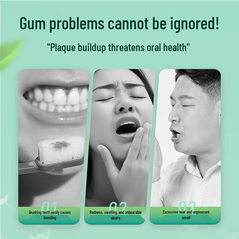 Saky Safflower Anti-Inflammatory Toothpaste (3x120g)