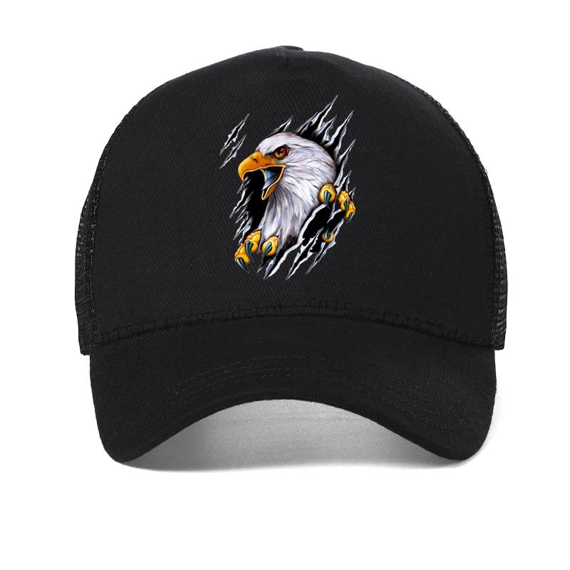 Eagle 3D Print Unisex's Baseball Cap Unisex Breathable Mesh Trucker Hat Harajuku Pop Casual Adjustable Dad Hats Guevara