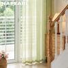 1PC NAPEARL Minimalist Filter Jacquard Sheer Curtain, Fresh and Versatile Transparent Curtains for Bedroom Living Room Home Decor