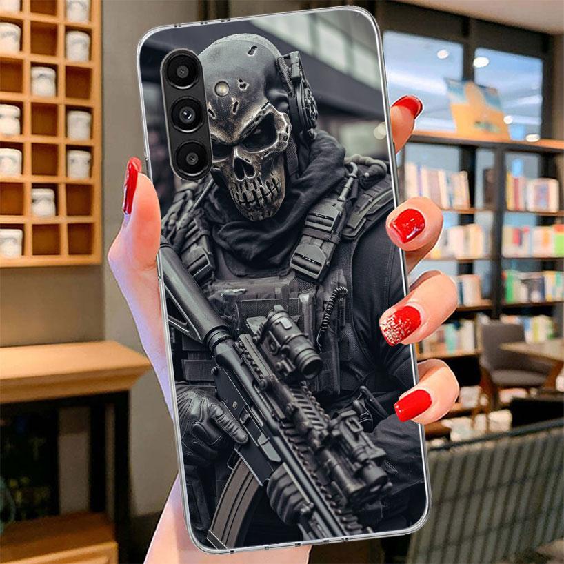 Military Army Special Forces Phone Case For Samsung Galaxy A17 A37 A57 A16 A26 A36 A56 A15 A25 A35 A55 A14 A24 A34 A54 A13 A23 A