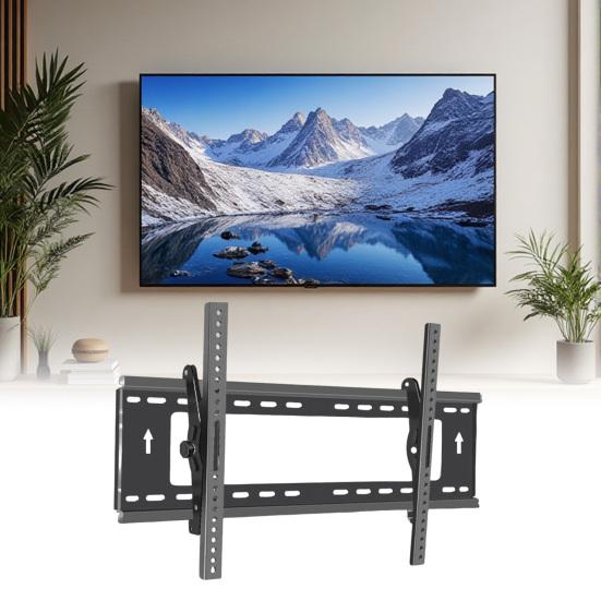 Suporte de Parede para TV para Televisores de 40-100 Polegadas Aço Laminado a Frio de Alta Resistência Universal Ajustável Suporte de Parede para TVs de Tela Plana Monitor