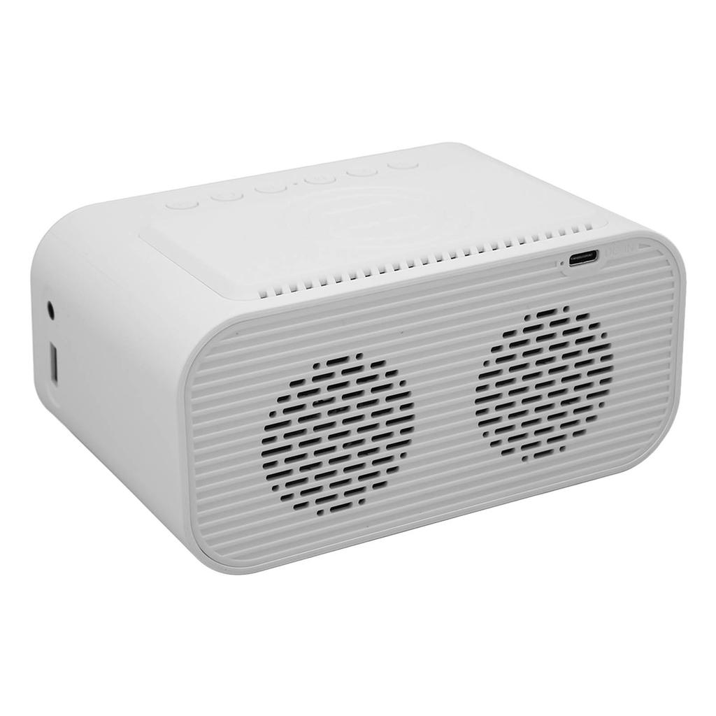 Wireless Charging Bluetooth Speaker Multifunction 15W Fast Charging FM Radio Sleeping Timer Dual