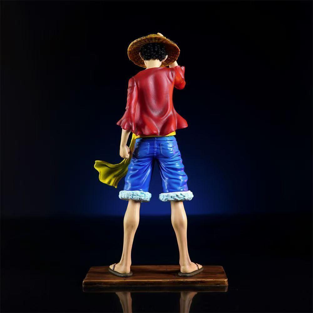 Studio One Piece Straw Hat Two-Year Luffy Figure Anime Resonance Gift Display Stand JT C2 Poseable Articulated Scale Detailed Movable Collectible