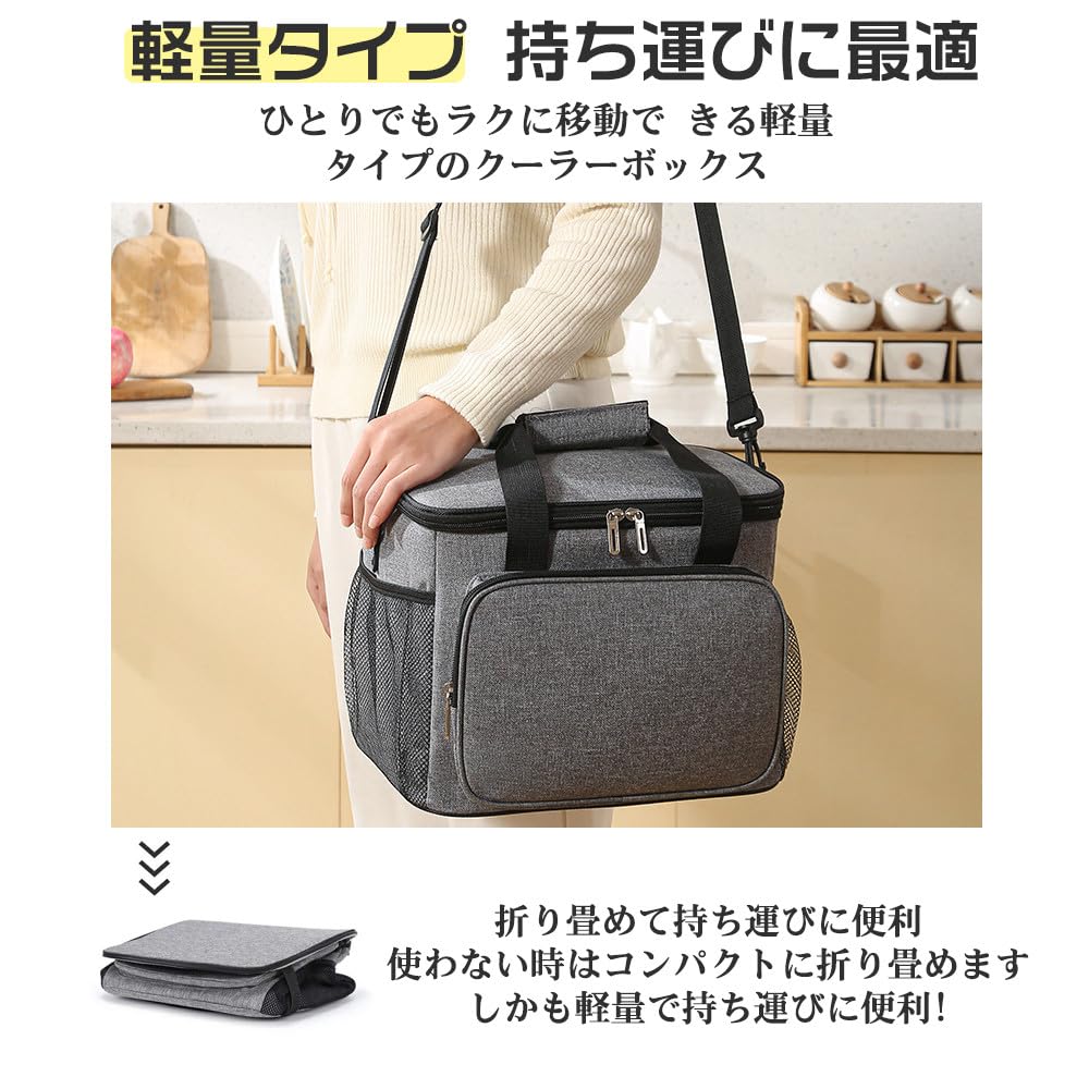Small Cooler Insulated Soft Large Foldable for Handbag Shoulder Lunch Perfect for Sports Cherry Blossom Box, Foldable, Bag, Cooler, Capacity, 30L,