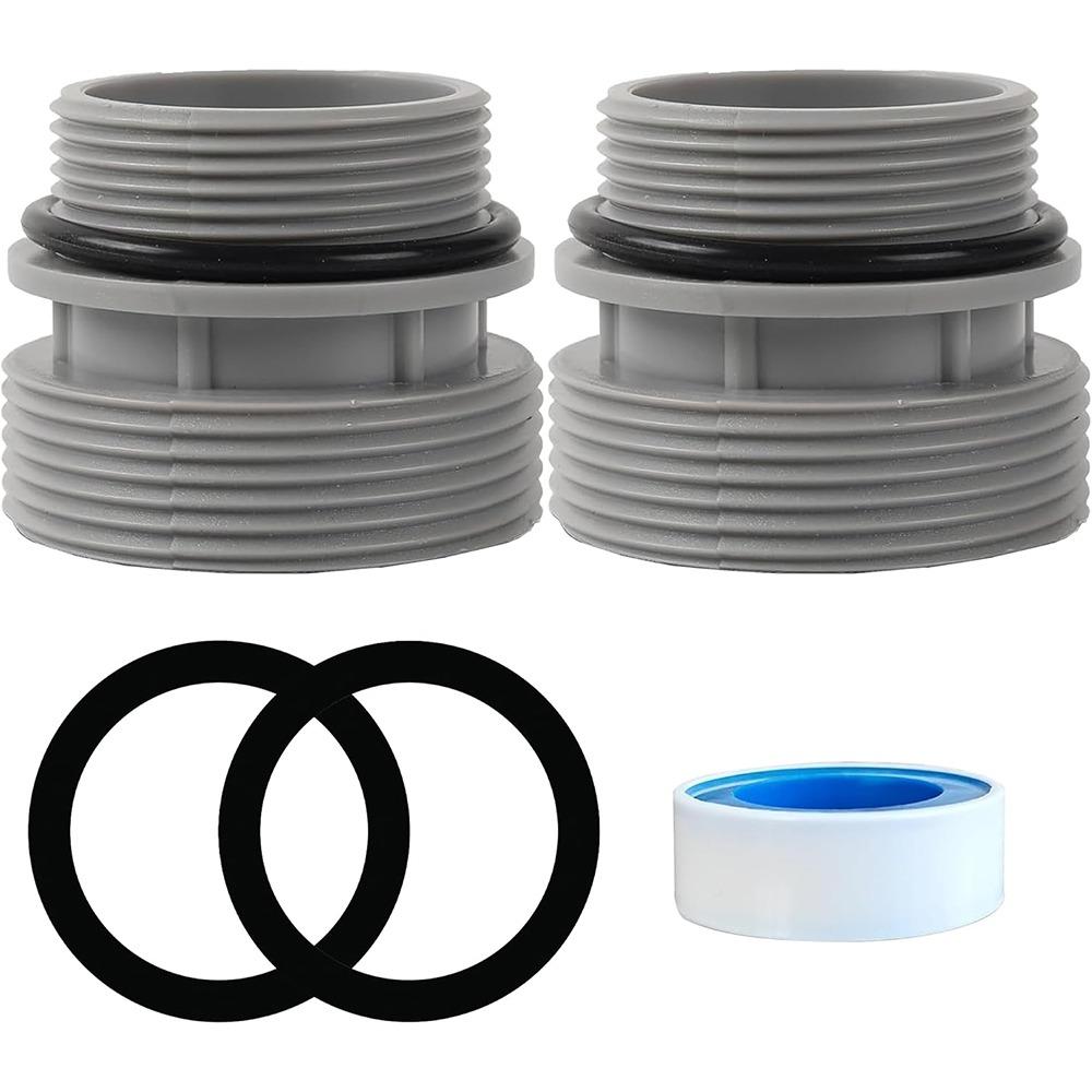 Short Pump Replacement 40mm To 1 1/2" Filter Port  Adaptor Filter Hose Conversion  Fit for Intex