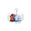Plush Tent Pendant Portable Backpack Keychain Creative Groundhog Keychain  Keychain Collection